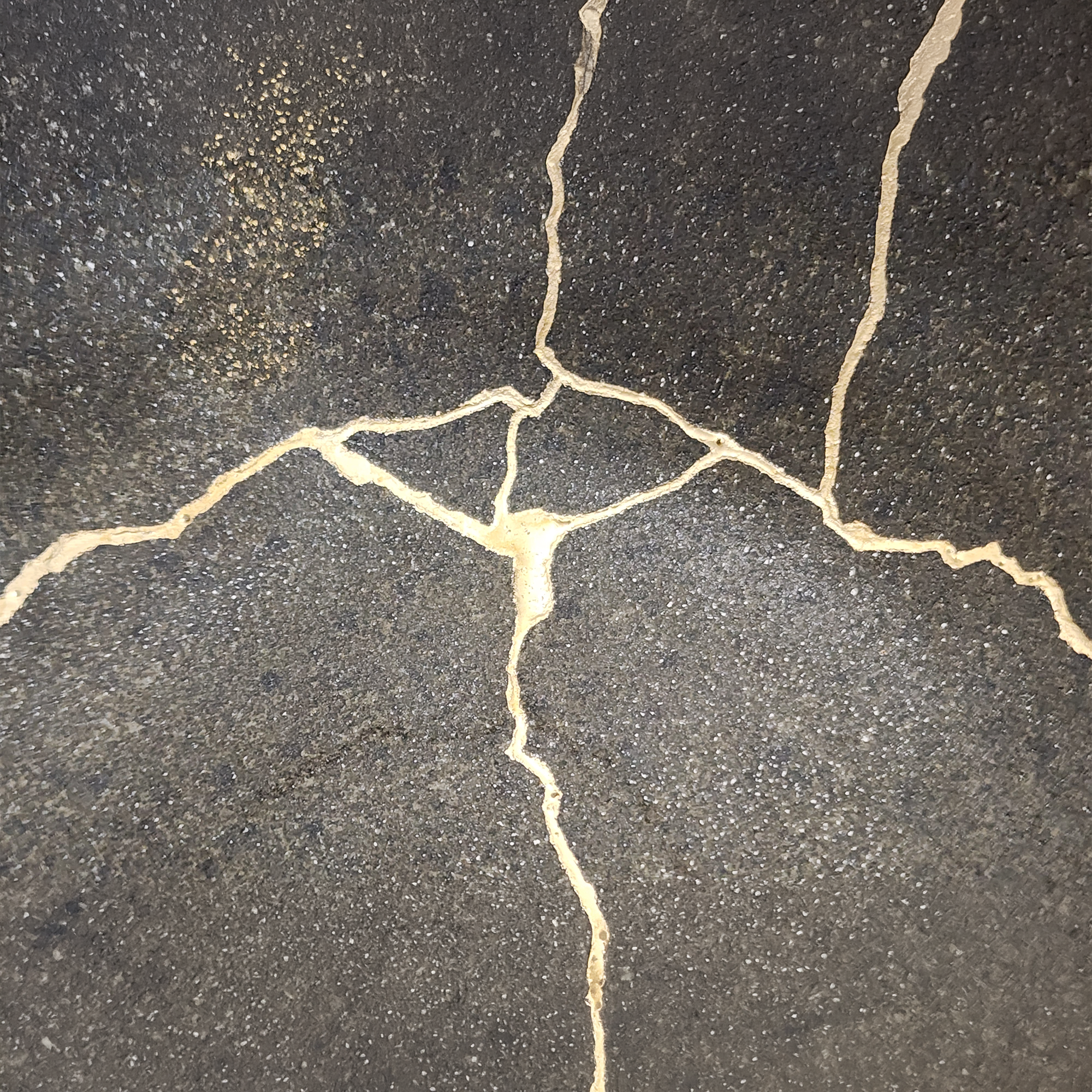 Handcrafted Rustic Earth Kintsugi Ceramic Bowl (1-of-1 Exclusive)
